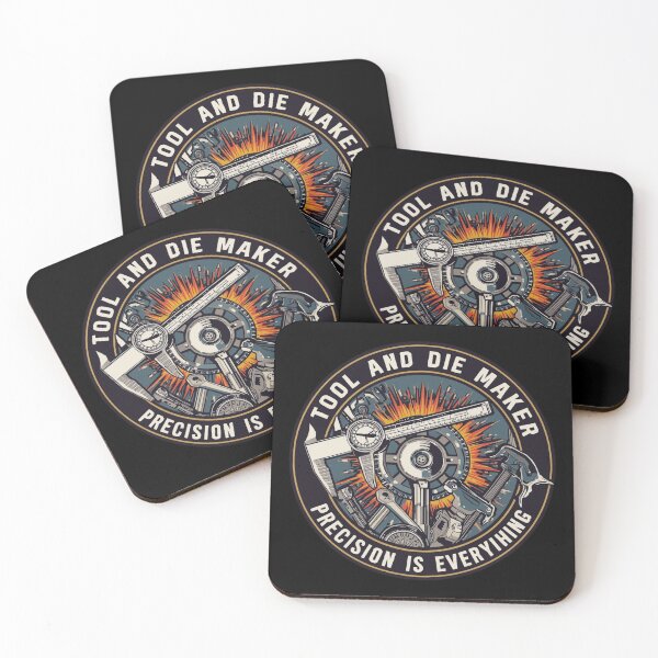 Item preview, Tool And Die Maker – Precision Craft Club designed and sold by KapiPrint.