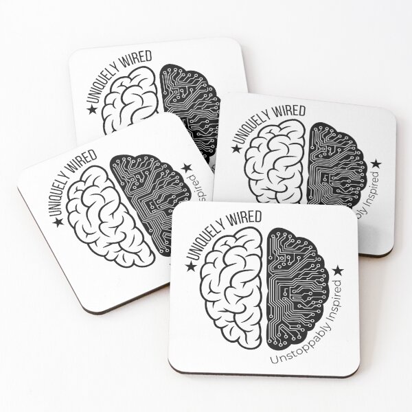Item preview, Neurodiversity Brain Circuit | Mindset of Inclusion Art designed and sold by MindScience4You.