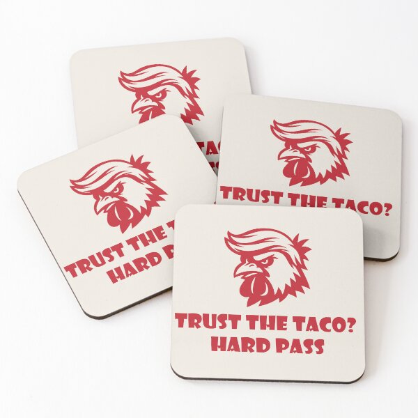 Item preview, Trust The Taco Hard Pass Funny Design designed and sold by Tattee.