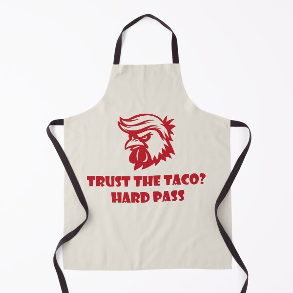 Item preview, Trust The Taco Hard Pass Funny Design designed and sold by Tattee.