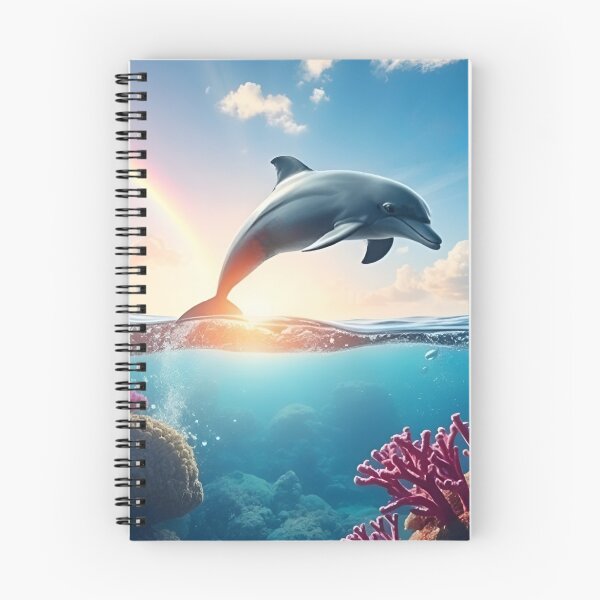 Item preview, Dolphin Jump designed and sold by Ameliatra Design.