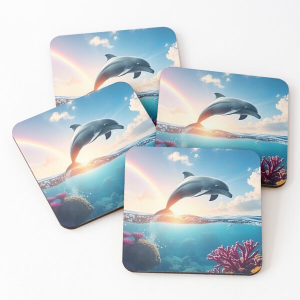 Item preview, Dolphin Jump designed and sold by Ameliatra Design.