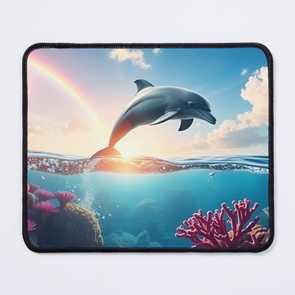Item preview, Dolphin Jump designed and sold by Ameliatra Design.