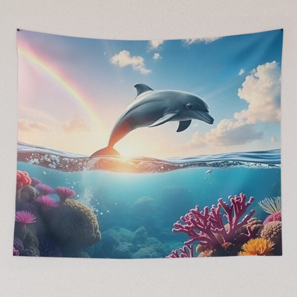 Item preview, Dolphin Jump designed and sold by Ameliatra Design.