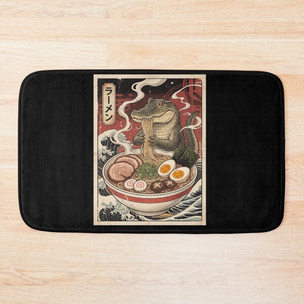 Item preview, Vintage Alligator Ramen Japanese Kawaii Anime Animal Lover designed and sold by TerryConnells.