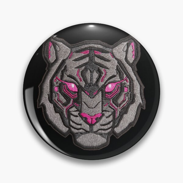 Item preview, Tiger Patch Embroidery Fabric Stitched Patch designed and sold by HappyPatchClub.