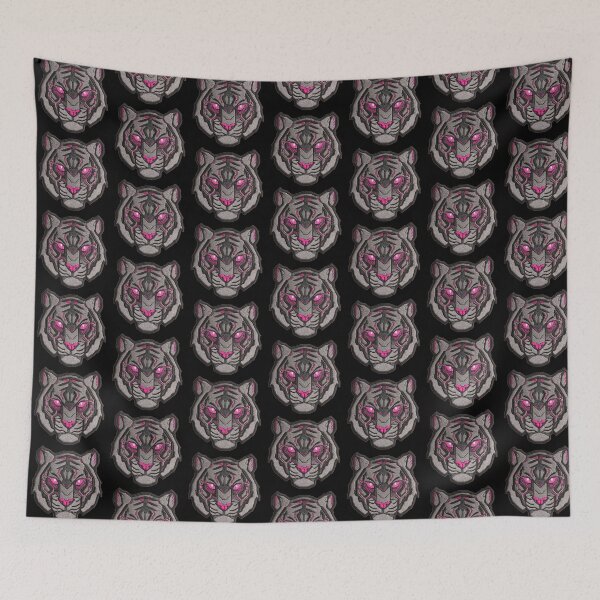 Item preview, Tiger Patch Embroidery Fabric Stitched Patch designed and sold by HappyPatchClub.