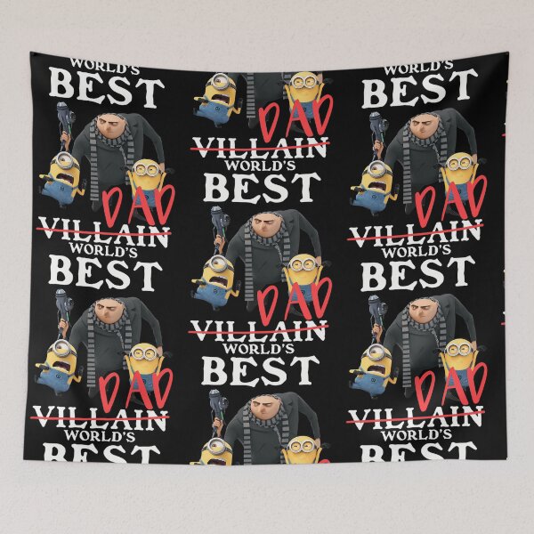 Item preview, Minions Father'S Day Gru World'S Best Dad Villain designed and sold by icekiwi.