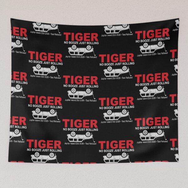 Item preview, Tiger Woods No Booze Just Rolling designed and sold by ArtByGhaada.