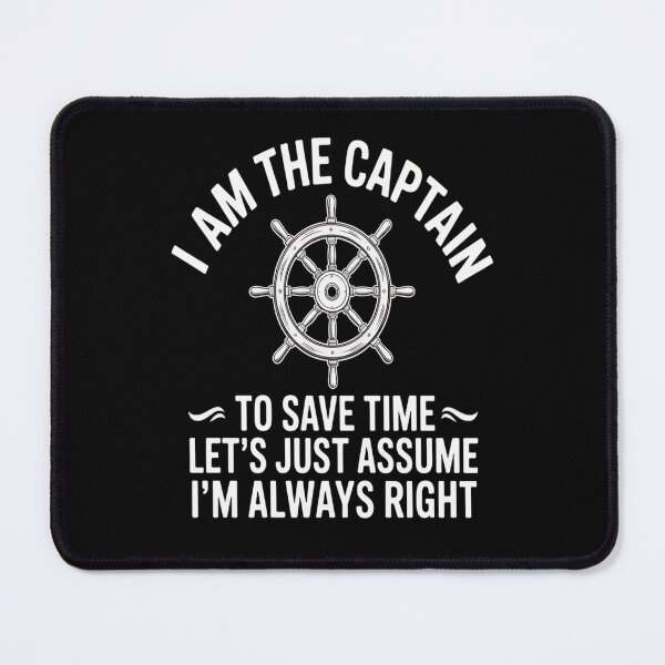 Item preview, I_m The Captain Boat designed and sold by orlodrake.