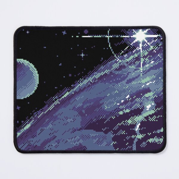 Item preview, Retro Pixel Art Cosmic Horizon designed and sold by OneToTee.