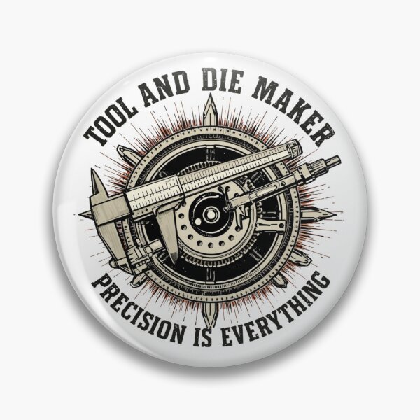Item preview, Tool And Die Maker – Precision Craft Club designed and sold by KapiPrint.