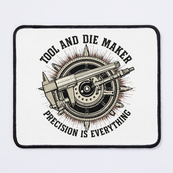 Item preview, Tool And Die Maker – Precision Craft Club designed and sold by KapiPrint.