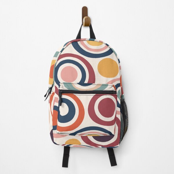 Item preview, Mid Century Modern Concentric Circles - Retro Abstract Geometric Pattern designed and sold by Far Out Goods.