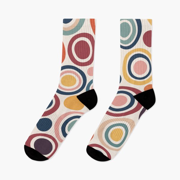 Item preview, Mid Century Modern Concentric Circles - Retro Abstract Geometric Pattern designed and sold by Far Out Goods.