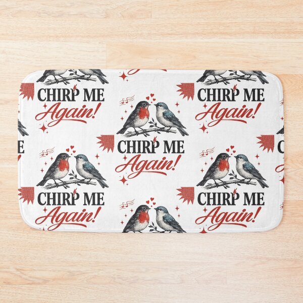 Item preview, Chirp Me Again | Cute Bird Love Quote | Funny Romantic Vintage Design designed and sold by SergeyDigital.