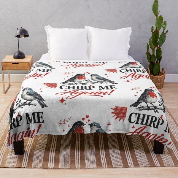Item preview, Chirp Me Again | Cute Bird Love Quote | Funny Romantic Vintage Design designed and sold by SergeyDigital.