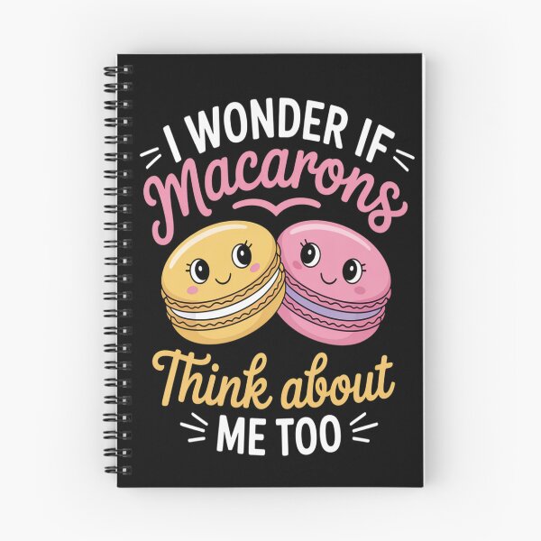 Item preview, I Wonder If Macarons Think About Me Too Macaron  designed and sold by orlodrake.