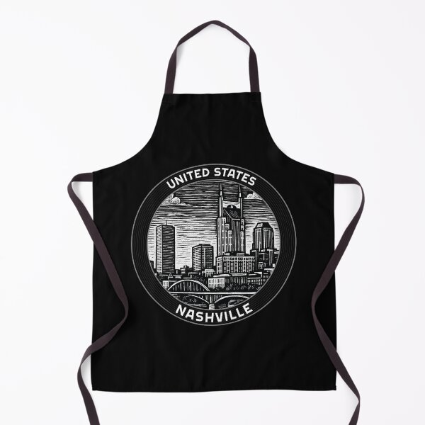 Item preview, Nashville USA Linocut Style  designed and sold by Thistle-TShop.