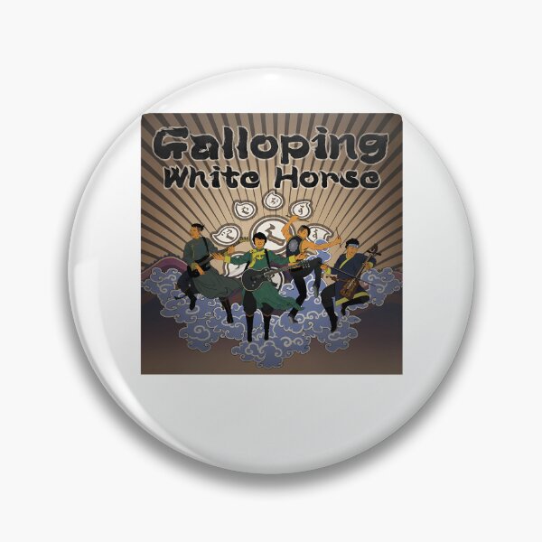 Item preview, Nine Treasures Galloping White Horse2015  designed and sold by ilobeshop-Art.