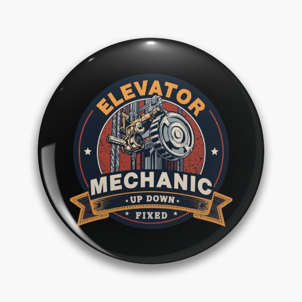 Item preview, Elevator Mechanic – Vertical Transport Crew designed and sold by KapiPrint.
