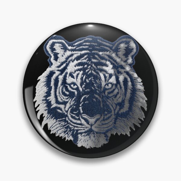 Item preview, White Tiger Patch Embroidery Fabric Stitched Patch designed and sold by HappyPatchClub.
