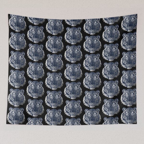 Item preview, White Tiger Patch Embroidery Fabric Stitched Patch designed and sold by HappyPatchClub.