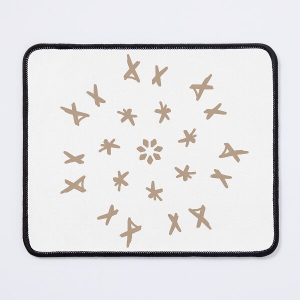 Item preview, Minimalist Patterned Circle - Simple Art Print designed and sold by Krystal_Clair.