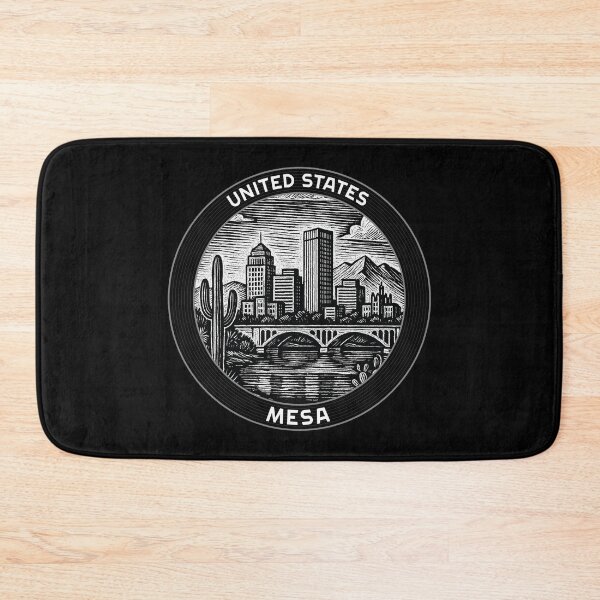 Item preview, Mesa USA Linocut Style  designed and sold by Thistle-TShop.