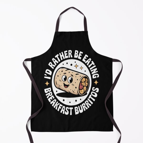 Item preview, I_d Rather Be Eating Breakfast Burritos designed and sold by orlodrake.