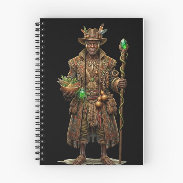 Item preview, Loko Atisou Vodou Loa Design – Sacred Haitian Spirit Art, Mystical Voodoo Illustration designed and sold by Cauldron Crafts.