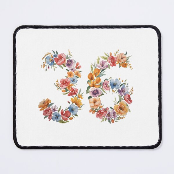 Item preview, 36th birthday flowers  watercolor. designed and sold by uunaa.