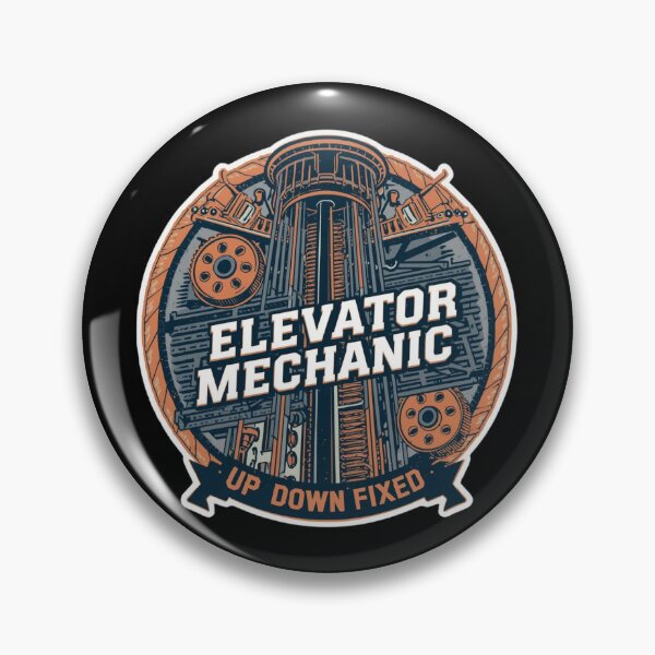 Item preview, Elevator Mechanic – Vertical Transport Crew designed and sold by KapiPrint.