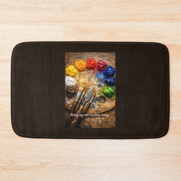 Item preview, Bob Ross Fan Art Mixing My Own Sunshine Painter Life designed and sold by SplashTastic.