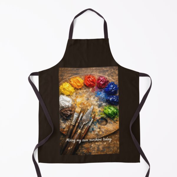 Item preview, Bob Ross Fan Art Mixing My Own Sunshine Painter Life designed and sold by SplashTastic.