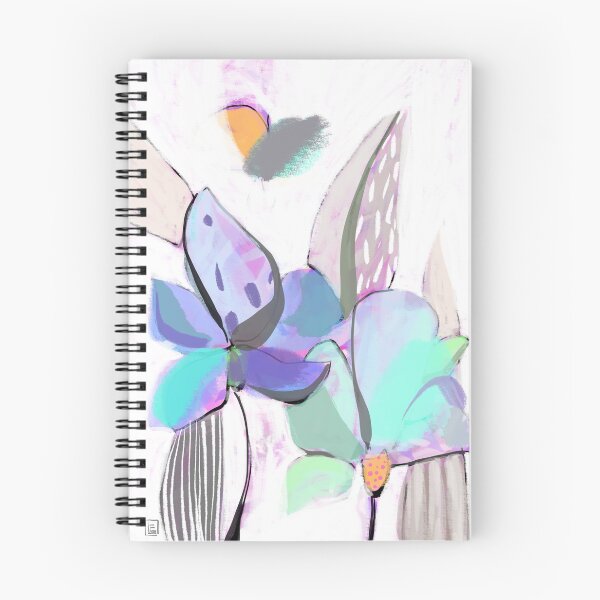 Item preview, Abstract Floral Art Print Pastel Botanical Illustration Modern Wall Art designed and sold by Brumart.