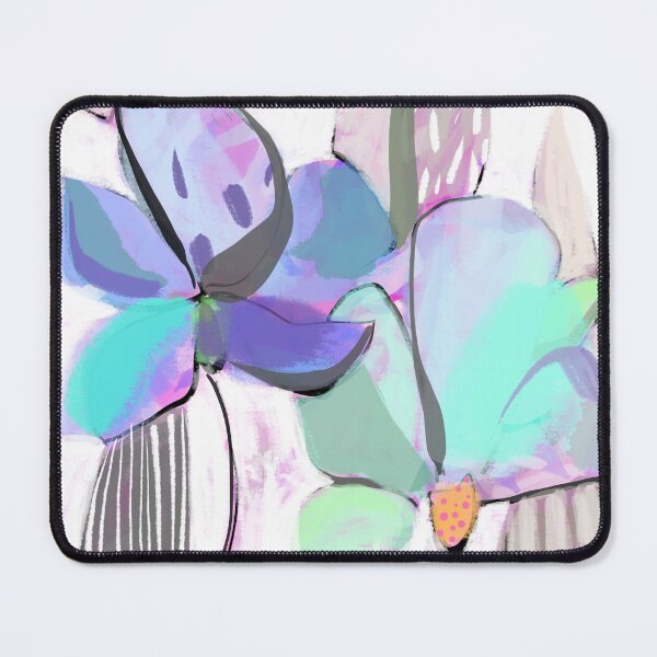 Item preview, Abstract Floral Art Print Pastel Botanical Illustration Modern Wall Art designed and sold by Brumart.