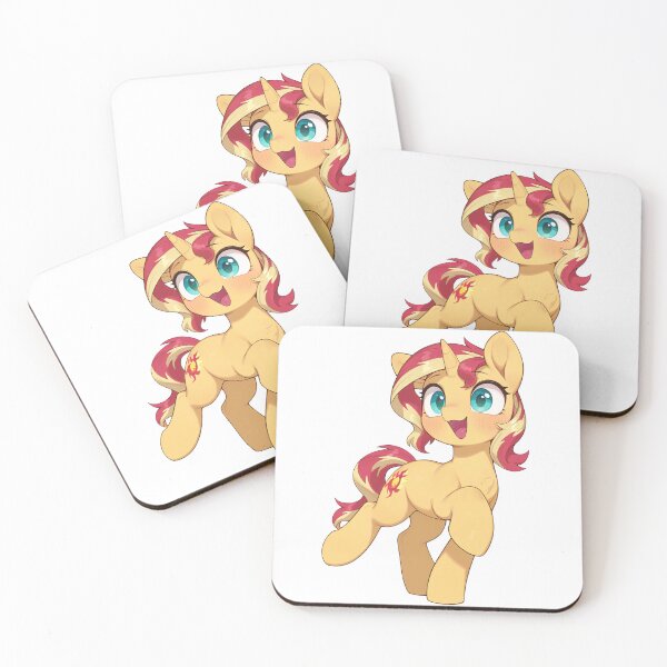 Item preview, Sunset Shimmer happy pony sticker designed and sold by CeluniaMoon's Art - Cute Furry, Anime, and More! .