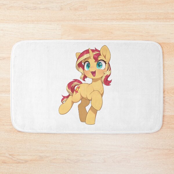 Item preview, Sunset Shimmer happy pony sticker designed and sold by CeluniaMoon's Art - Cute Furry, Anime, and More! .