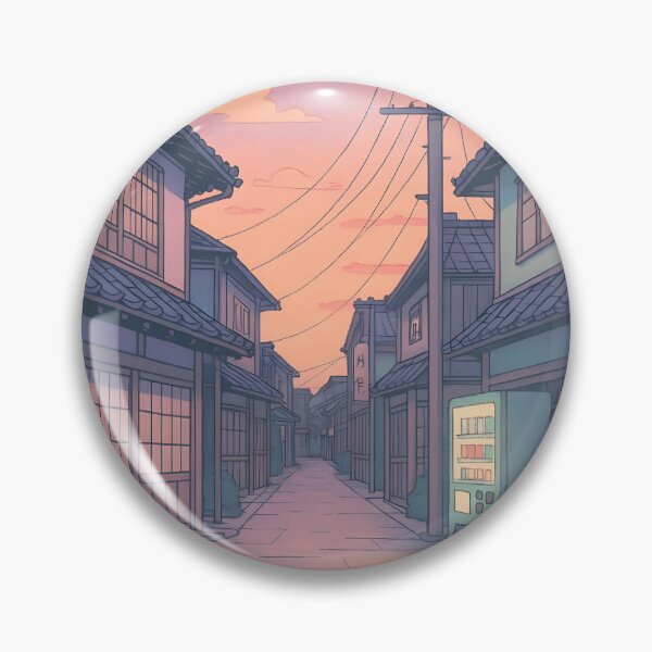 Item preview, Sunset in Tokyo - Retro Anime Lofi Aesthetic designed and sold by FSilk.