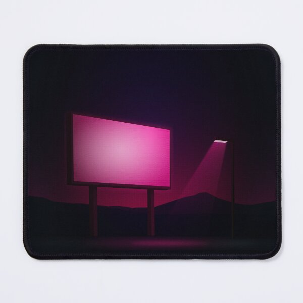 Item preview, Neon Billboard Solitude designed and sold by The Longest Morning.