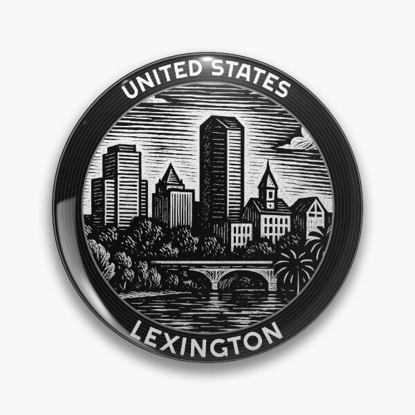 Item preview, Lexington USA Linocut Style  designed and sold by Thistle-TShop.