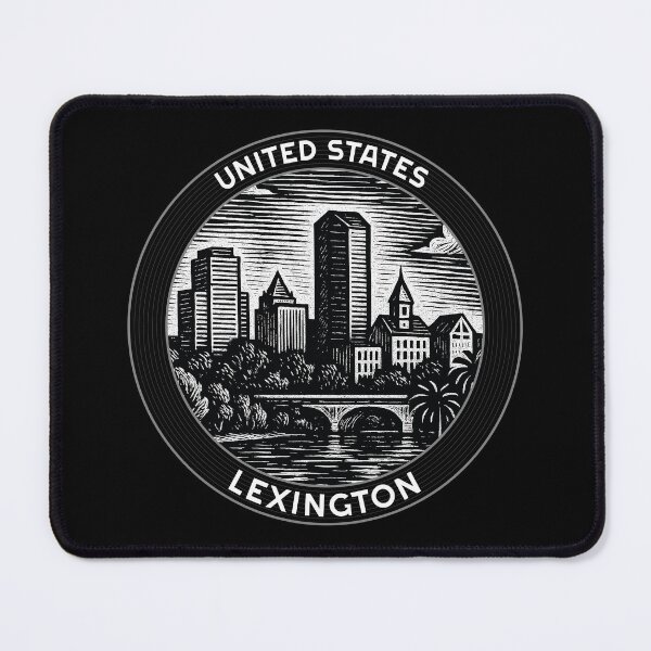 Item preview, Lexington USA Linocut Style designed and sold by Thistle-TShop.
