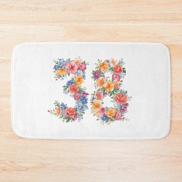 Item preview, 38th birthday flowers  watercolor. designed and sold by uunaa.