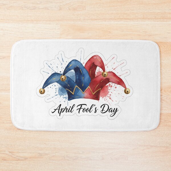 Item preview, Watercolor Jester Hat April Fool's Day Sticker designed and sold by Han-Chaeyoung.