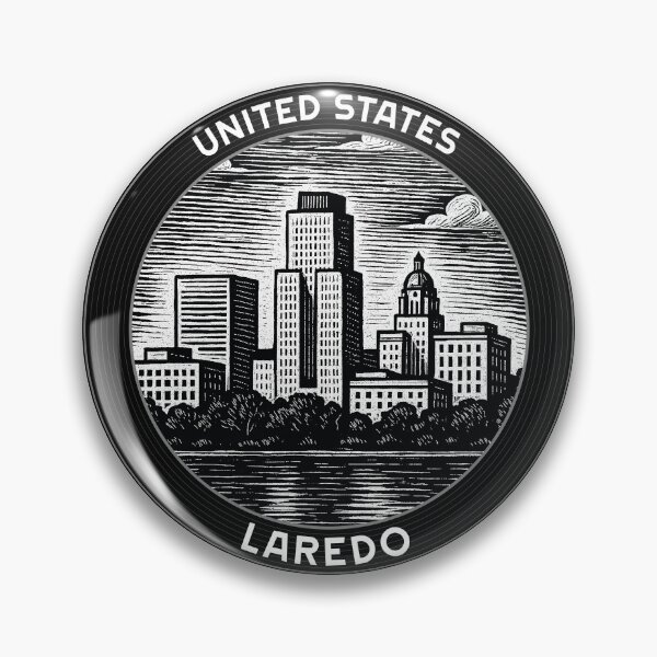 Item preview, Laredo USA Linocut Style  designed and sold by Thistle-TShop.