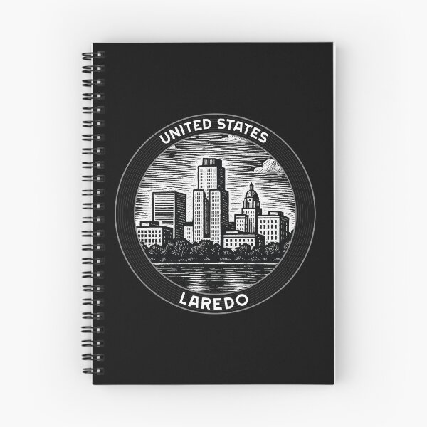 Item preview, Laredo USA Linocut Style  designed and sold by Thistle-TShop.