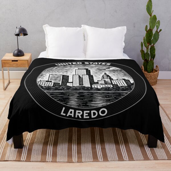 Item preview, Laredo USA Linocut Style  designed and sold by Thistle-TShop.