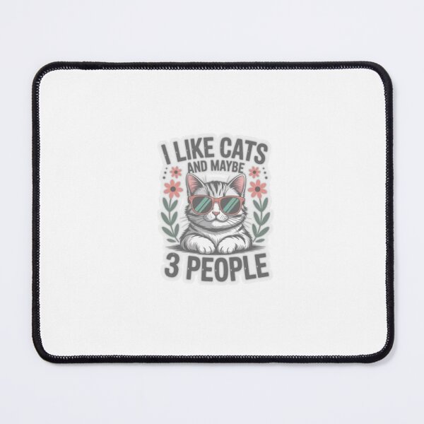 Item preview, Cats: My Favorite People Replacement – Paws Over Peeps Sticker! designed and sold by Ulikedigital14.