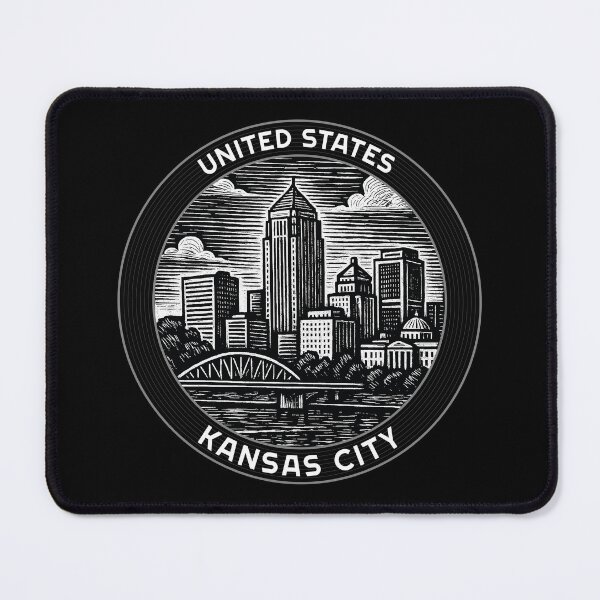 Item preview, Kansas City USA Linocut Style designed and sold by Thistle-TShop.